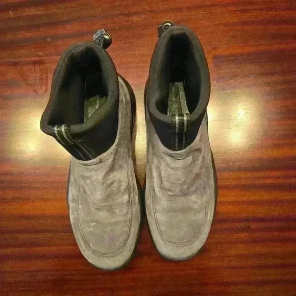 Bass Gator Groove Thinsulate Suede Mens Hiking Outdoor Boots Gray Size 7 - Picture 4 of 7